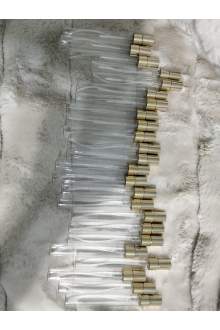 Altın Kapaklı Boş Parfüm Şişesi 10 ml